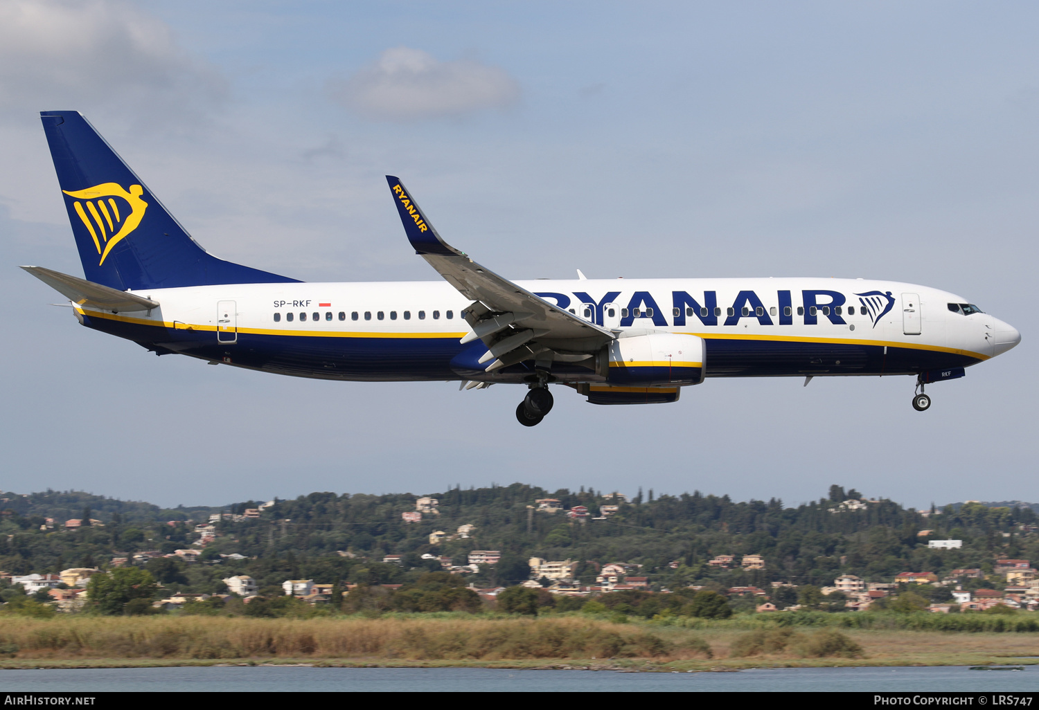 Aircraft Photo of SP-RKF | Boeing 737-800 | Ryanair | AirHistory.net #391953