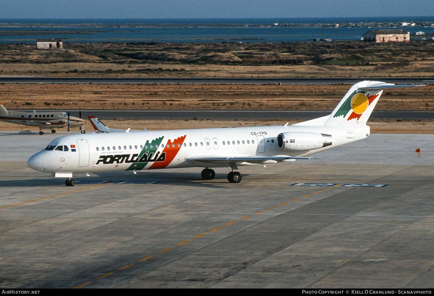 Aircraft Photo of CS-TPD | Fokker 100 (F28-0100) | Portugália Airlines - PGA | AirHistory.net #391969