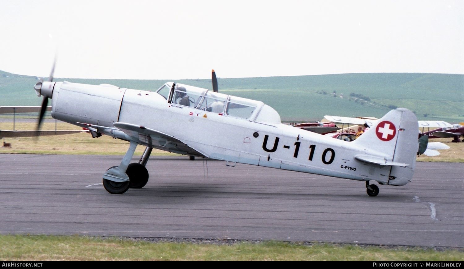 Aircraft Photo of G-PTWO / U-110 | Pilatus P-2-05 | Switzerland - Air Force | AirHistory.net #391972