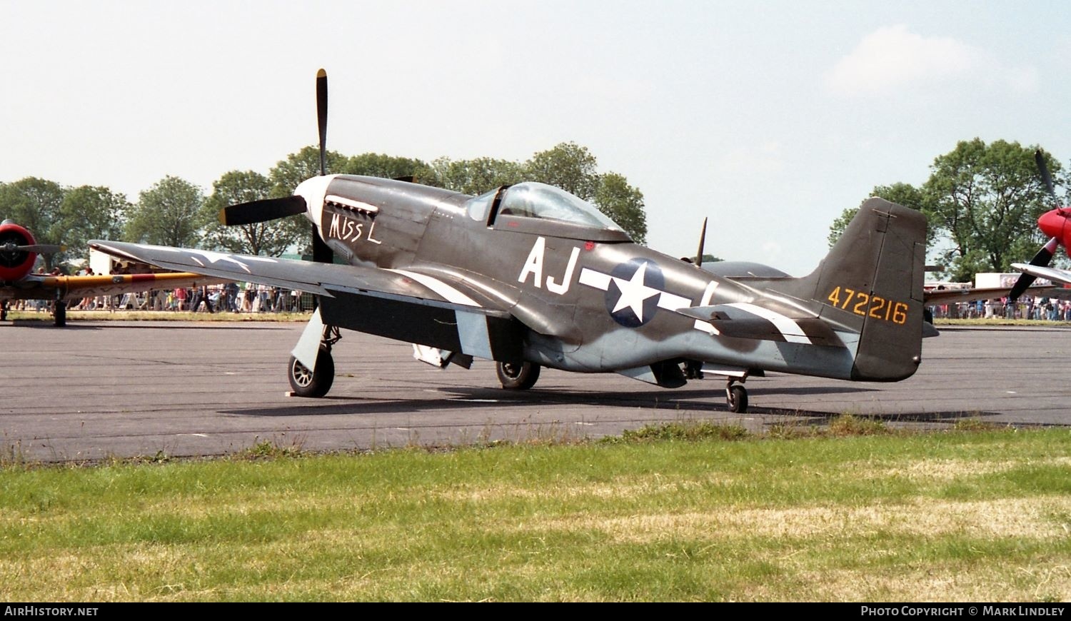 Aircraft Photo of G-BIXL / 472216 | North American P-51D Mustang | USA - Air Force | AirHistory.net #391974