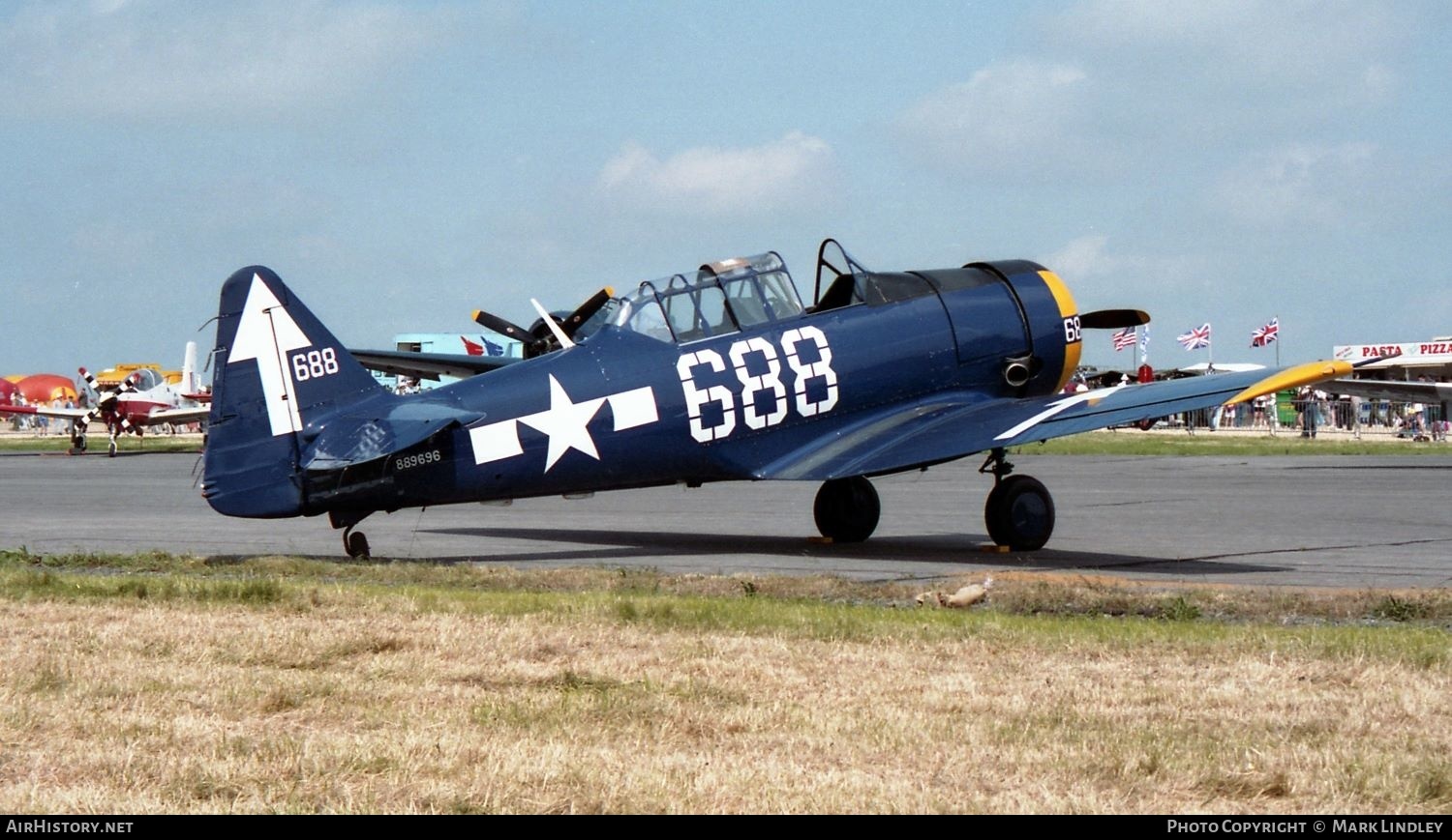 Aircraft Photo of G-TEAC / 889696 | North American AT-6C Harvard IIA | USA - Air Force | AirHistory.net #391978