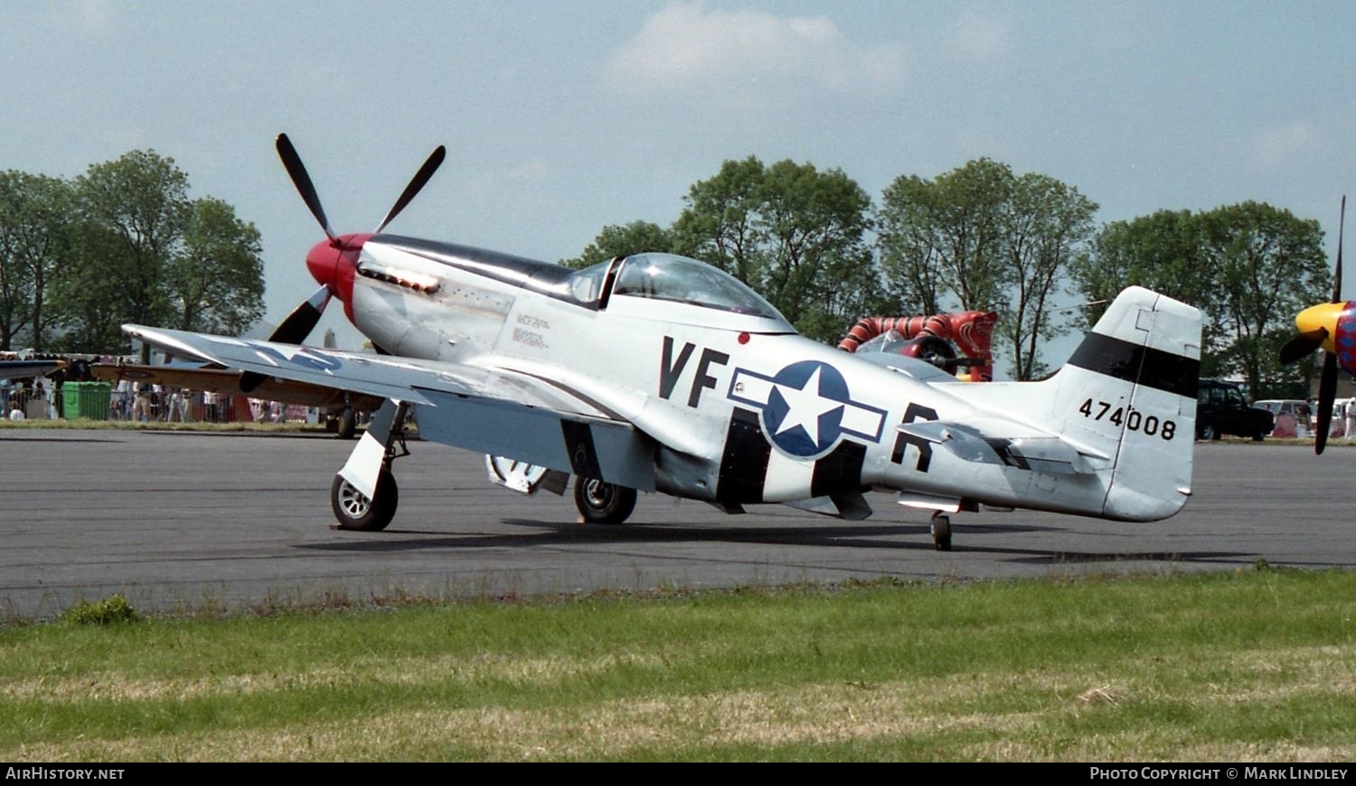 Aircraft Photo of N51RR / 474008 | North American P-51D Mustang | USA - Air Force | AirHistory.net #391982