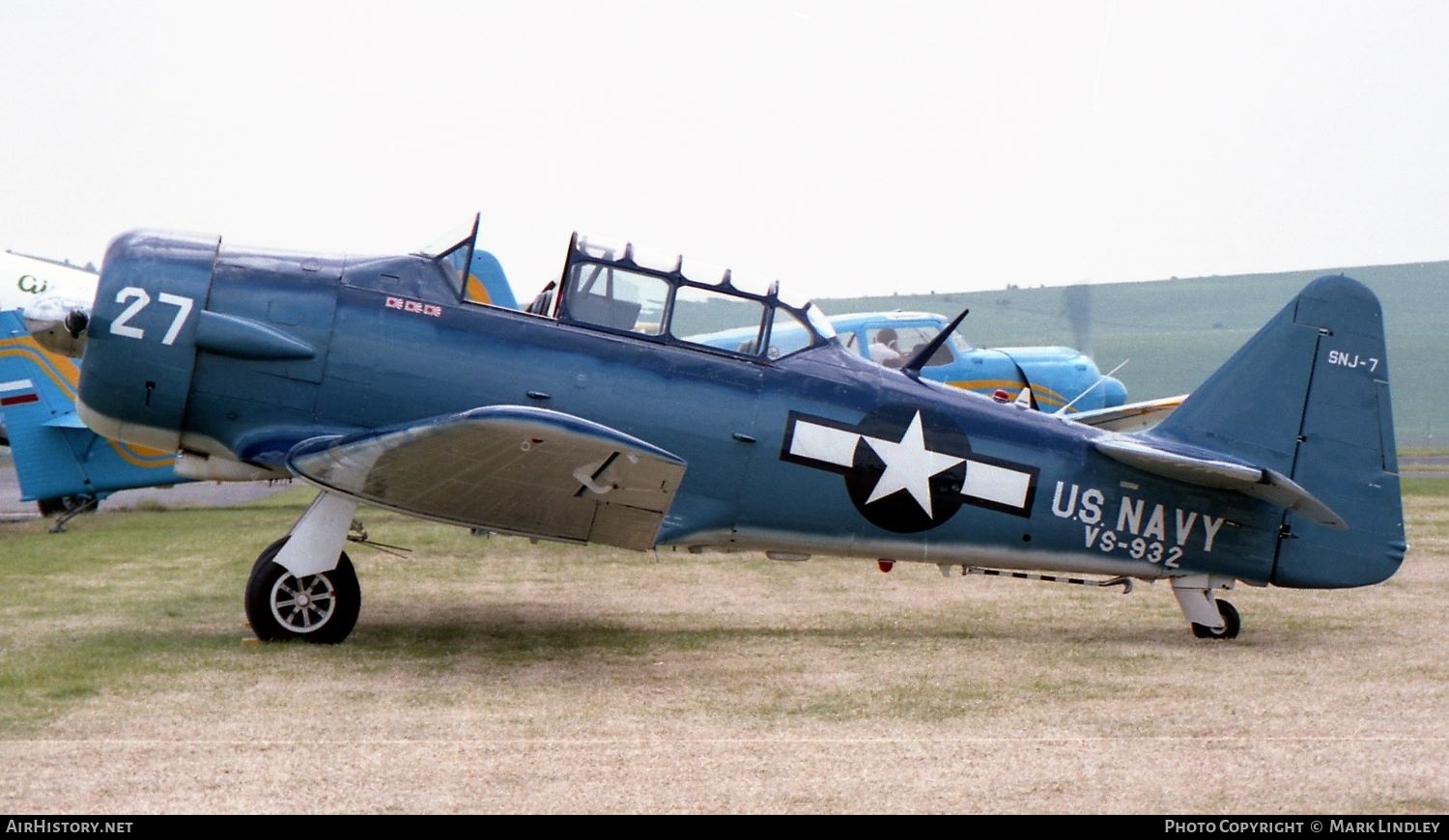 Aircraft Photo of G-BRVG | North American SNJ-7C Texan | USA - Navy | AirHistory.net #391985