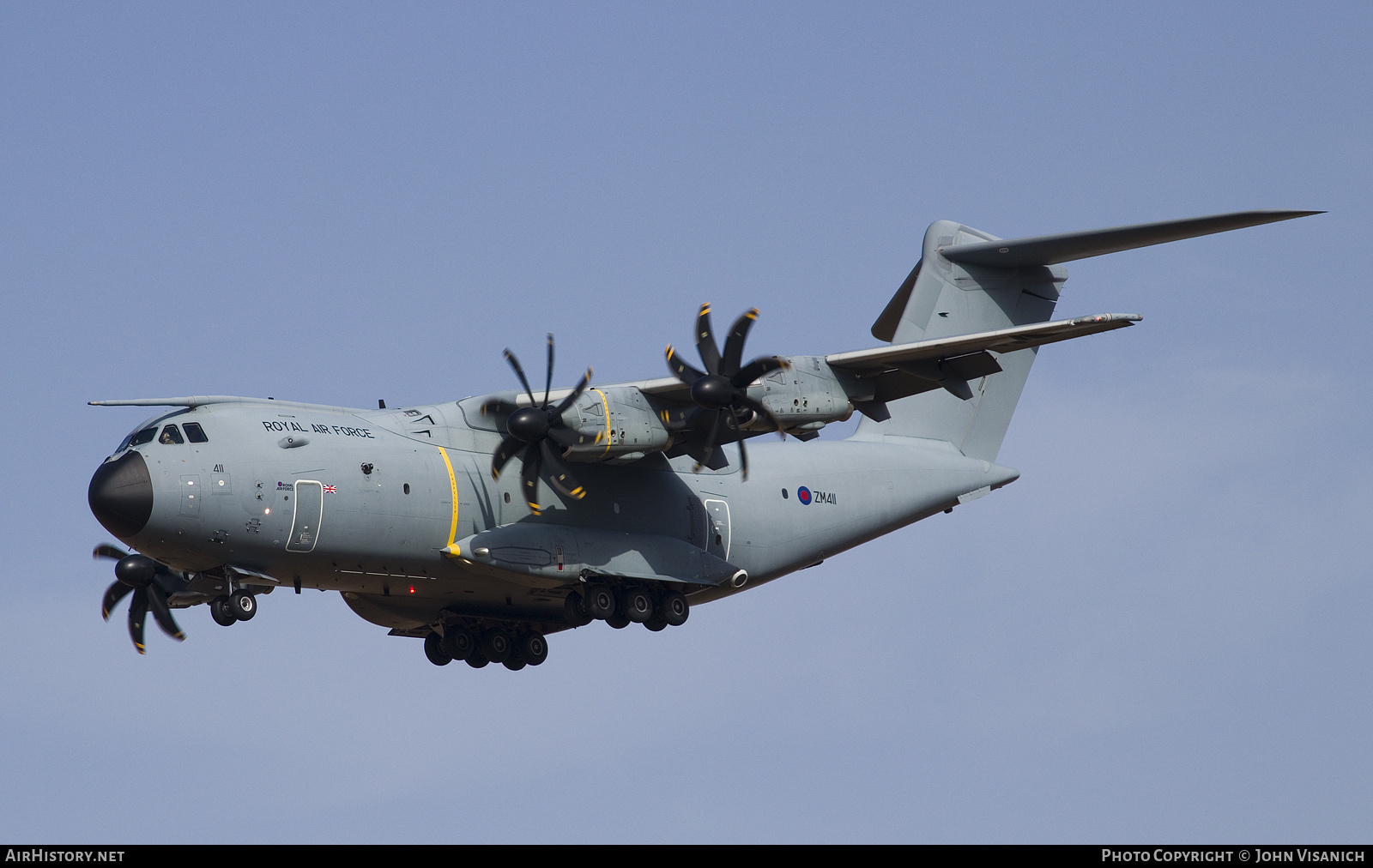 Aircraft Photo of ZM411 | Airbus A400M Atlas C1 | UK - Air Force | AirHistory.net #392031