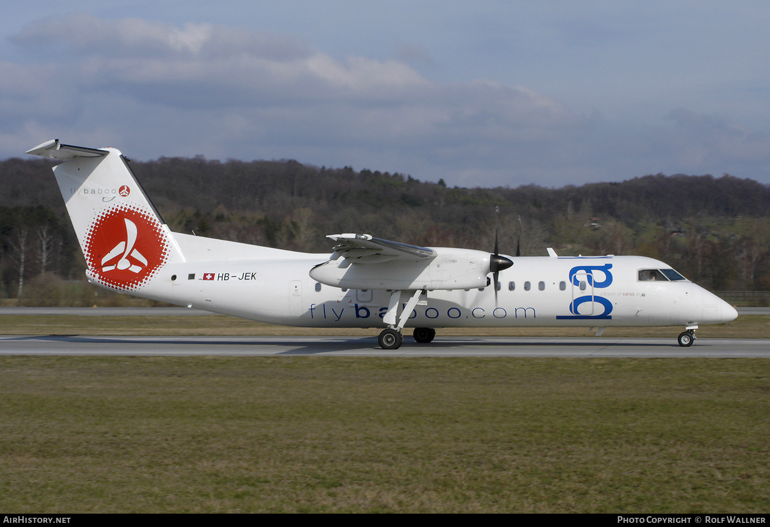 Aircraft Photo of HB-JEK | Bombardier DHC-8-315Q Dash 8 | Flybaboo | AirHistory.net #392046