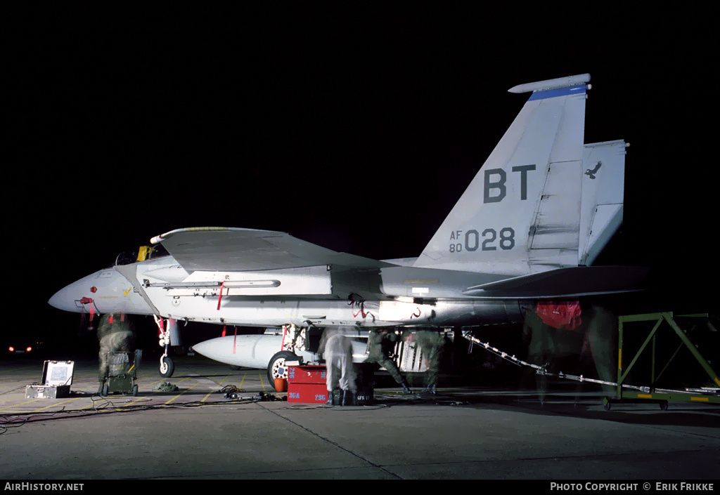 Aircraft Photo of 80-0028 / AF80-028 | McDonnell Douglas F-15C Eagle | USA - Air Force | AirHistory.net #392051