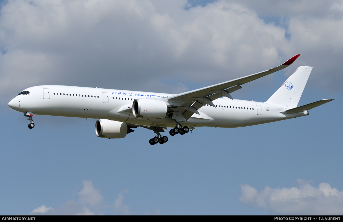 Aircraft Photo of F-WZFA | Airbus A350-941 | Sichuan Airlines | AirHistory.net #392059