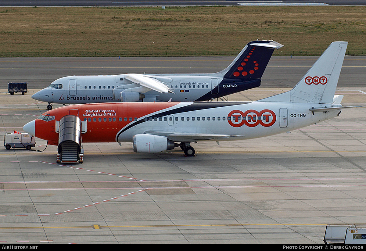 Aircraft Photo of OO-TNG | Boeing 737-3Y0(QC) | TNT Airways | AirHistory.net #392063