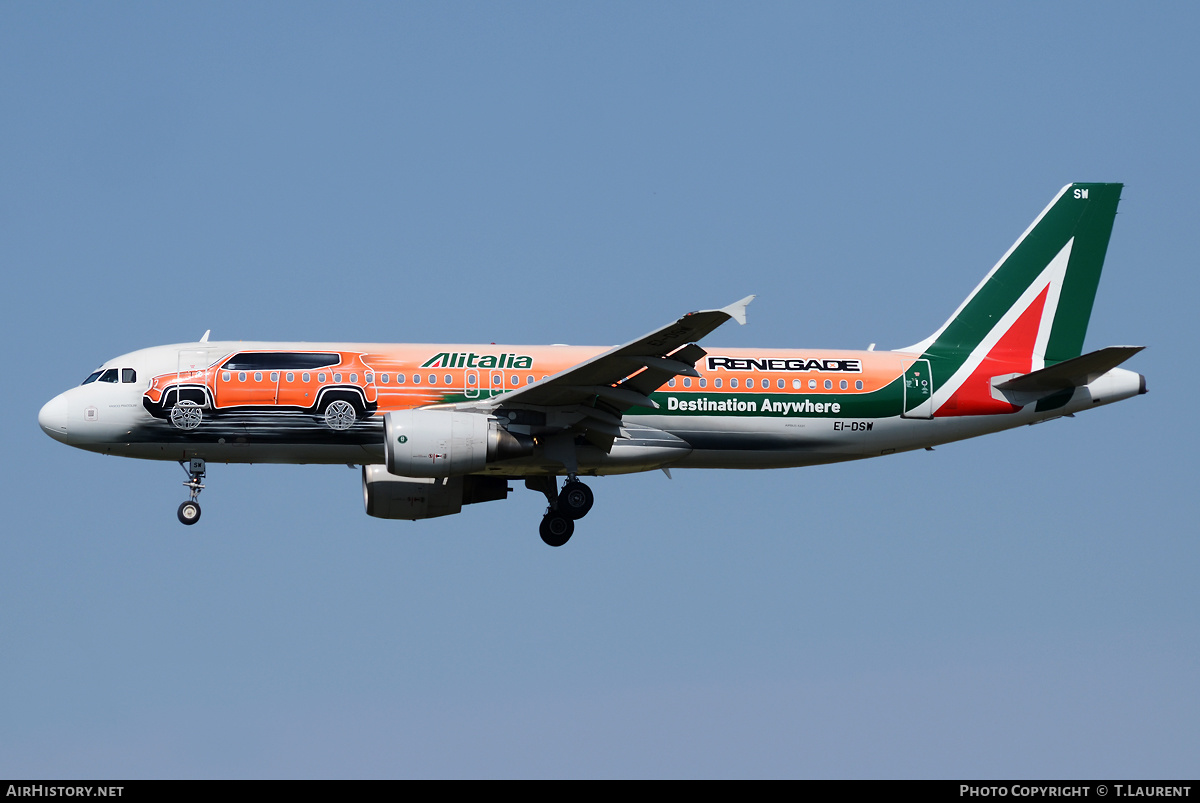 Aircraft Photo of EI-DSW | Airbus A320-216 | Alitalia | AirHistory.net #392068