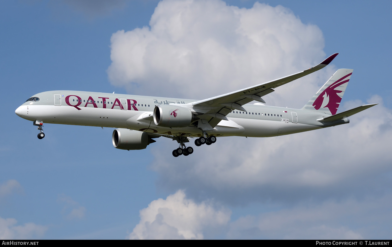 Aircraft Photo of F-WZGN | Airbus A350-941 | Qatar Airways | AirHistory.net #392077