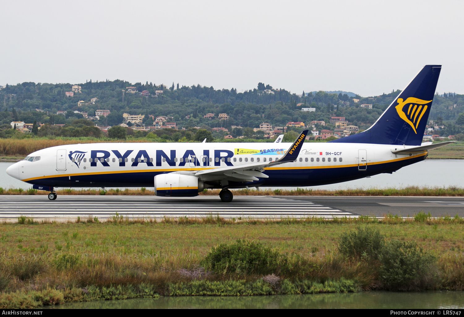 Aircraft Photo of 9H-QCF | Boeing 737-8AS | Ryanair | AirHistory.net #392078
