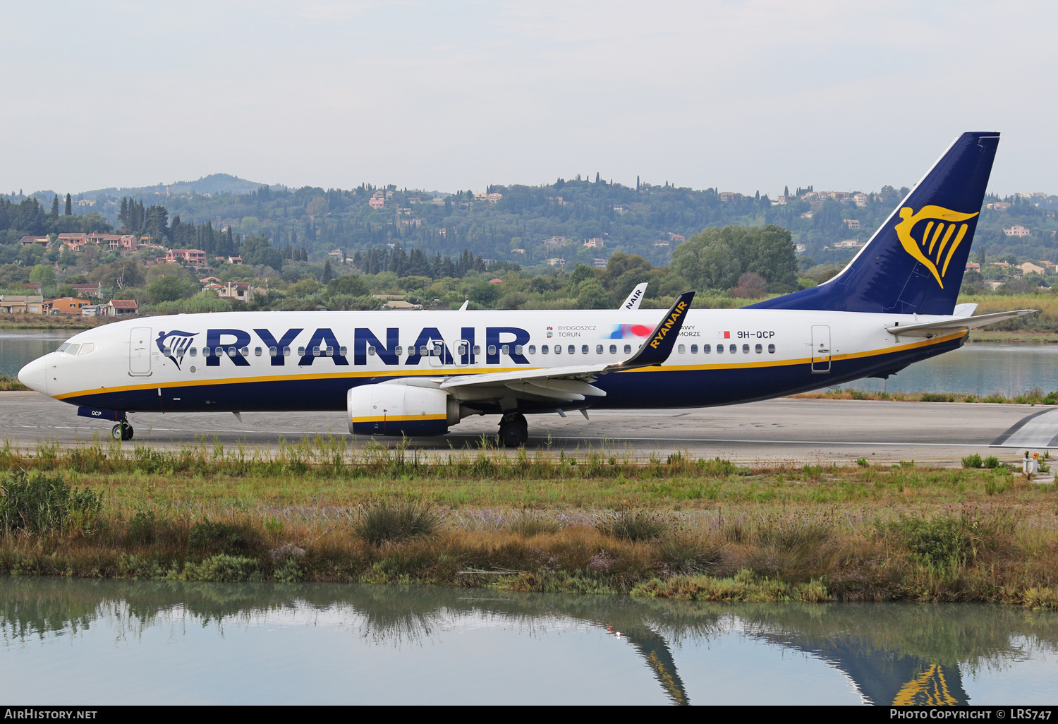 Aircraft Photo of 9H-QCP | Boeing 737-8AS | Ryanair | AirHistory.net #392101