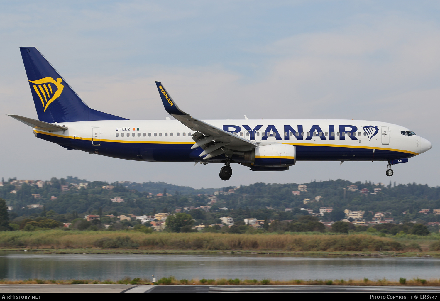 Aircraft Photo of EI-EBZ | Boeing 737-8AS | Ryanair | AirHistory.net #392107