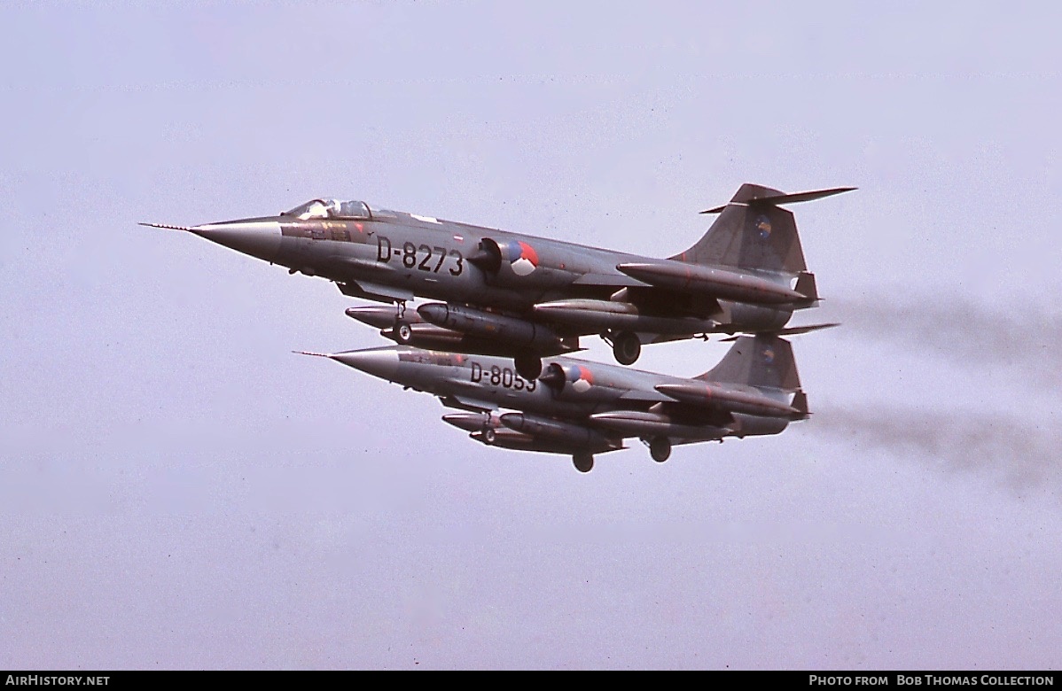 Aircraft Photo of D-8273 | Lockheed RF-104G Starfighter | Netherlands - Air Force | AirHistory.net #392113