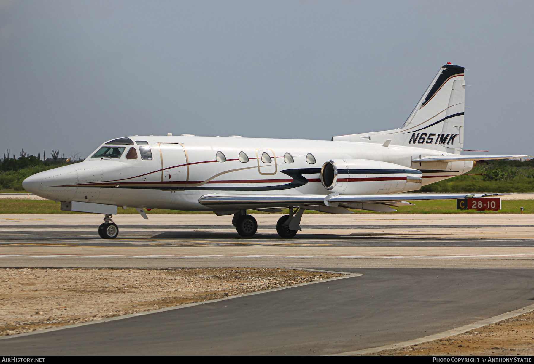 Aircraft Photo of N651MK | North American Rockwell NA-465 Sabreliner 65 | AirHistory.net #392115