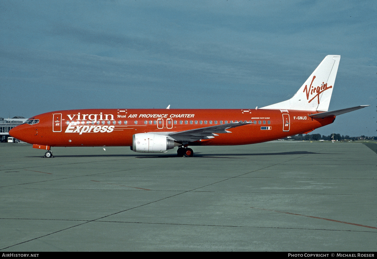 Aircraft Photo of F-GMJO | Boeing 737-4Y0 | Virgin Express | AirHistory.net #392119