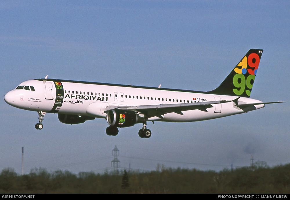 Aircraft Photo of TS-INM | Airbus A320-211 | Afriqiyah Airways | AirHistory.net #392127