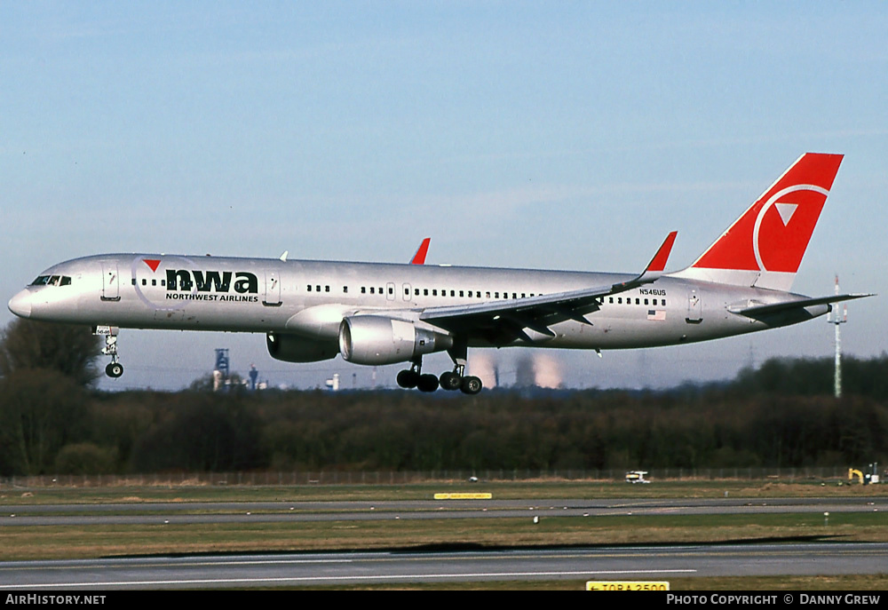 Aircraft Photo of N546US | Boeing 757-251 | Northwest Airlines | AirHistory.net #392131