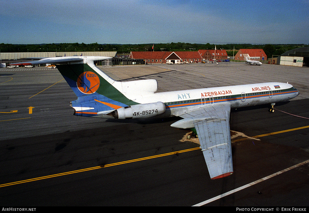 Aircraft Photo of 4K-85274 | Tupolev Tu-154B-1 | Azerbaijan Airlines - AZAL - AHY | AirHistory.net #392139