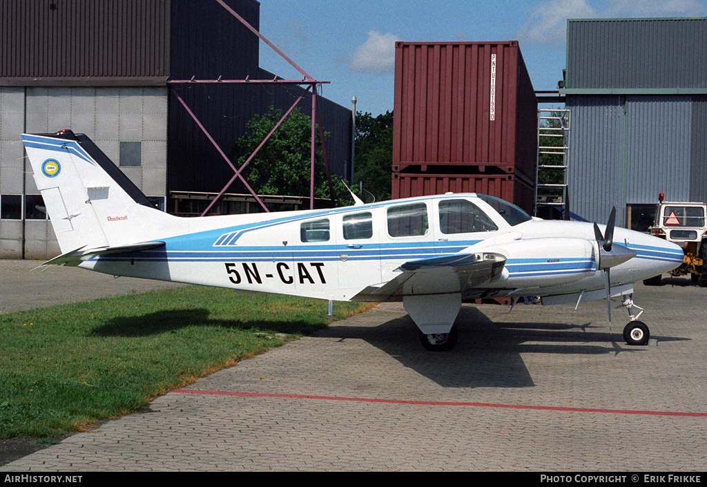 Aircraft Photo of 5N-CAT | Beech 58 Baron | AirHistory.net #392144