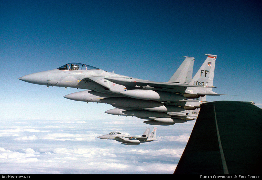 Aircraft Photo of 81-0033 / AF81-033 | McDonnell Douglas F-15C Eagle | USA - Air Force | AirHistory.net #392156