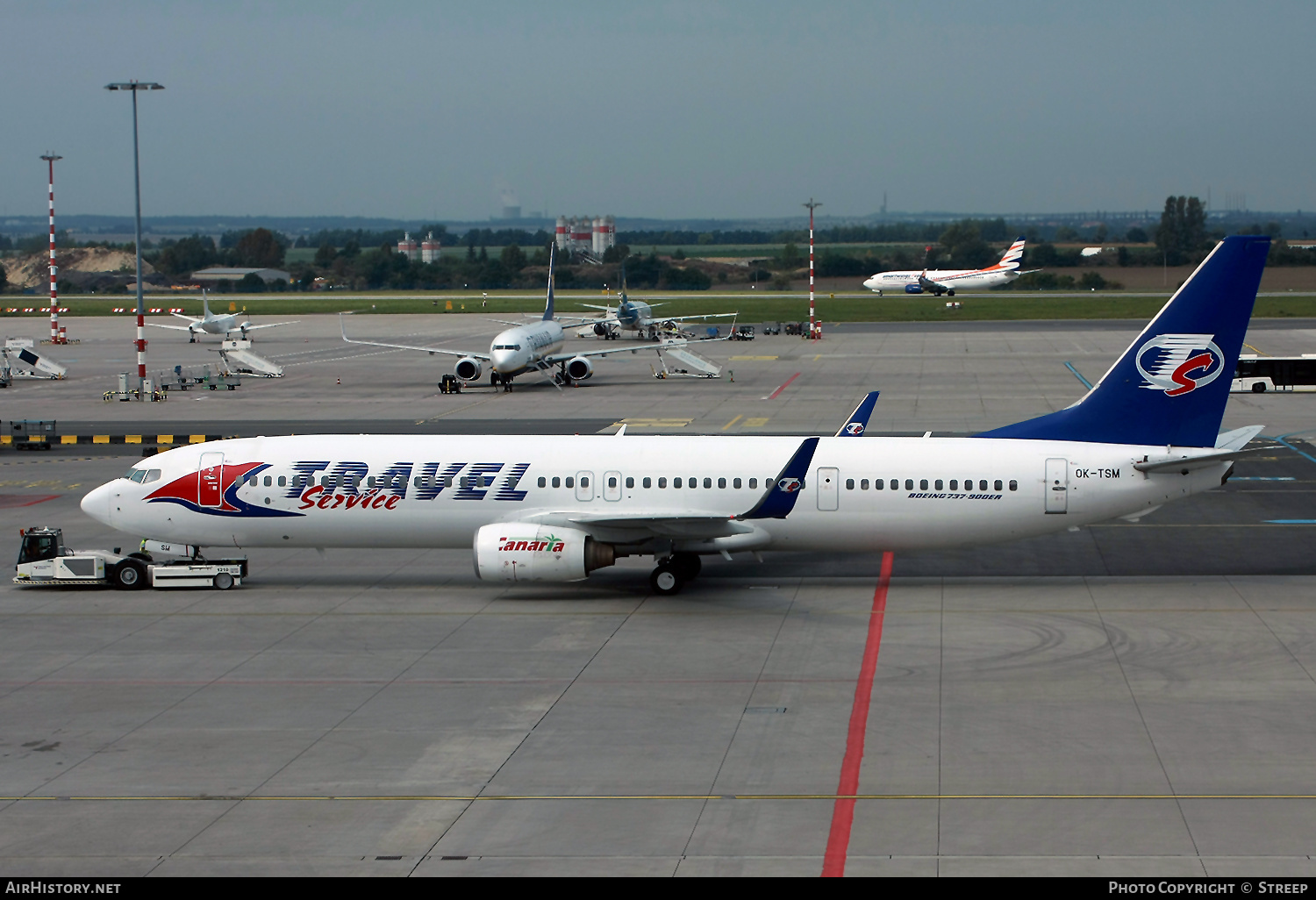 Aircraft Photo of OK-TSM | Boeing 737-9GJ/ER | Travel Service | AirHistory.net #392157