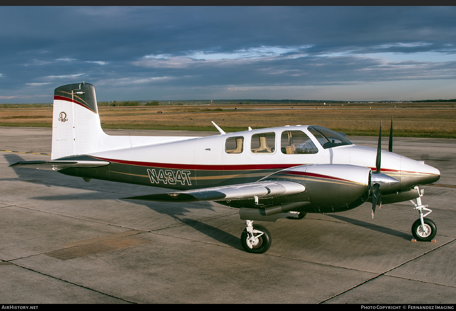 Aircraft Photo of N434T | Beech D50E Twin Bonanza | AirHistory.net #392161