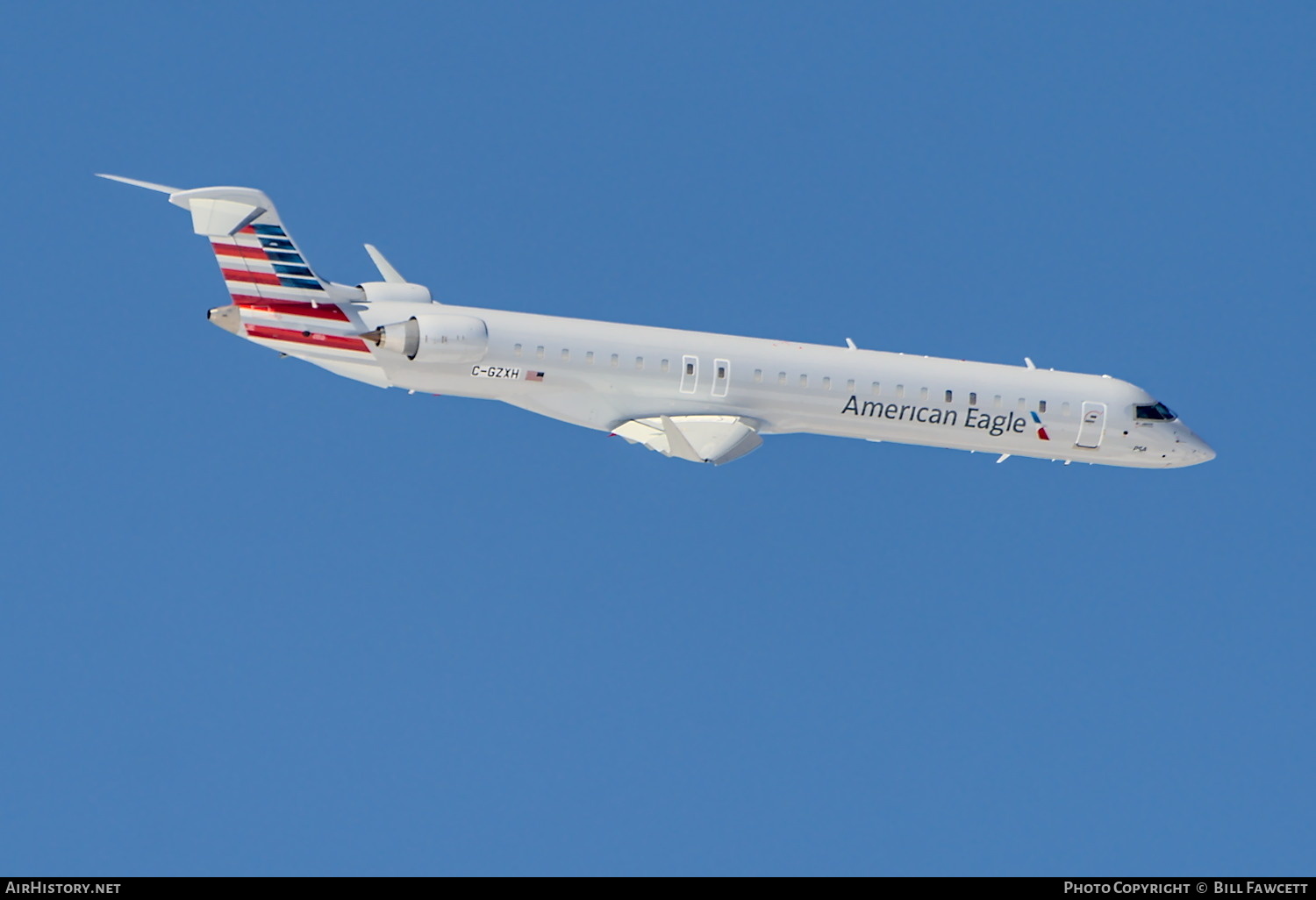 Aircraft Photo of C-GZXH | Bombardier CRJ-900 (CL-600-2D24) | American Eagle | AirHistory.net #392162