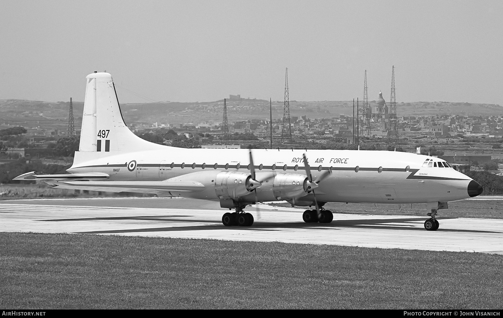 Aircraft Photo of XM497 | Bristol 175 Britannia C.1 (253) | UK - Air Force | AirHistory.net #392166