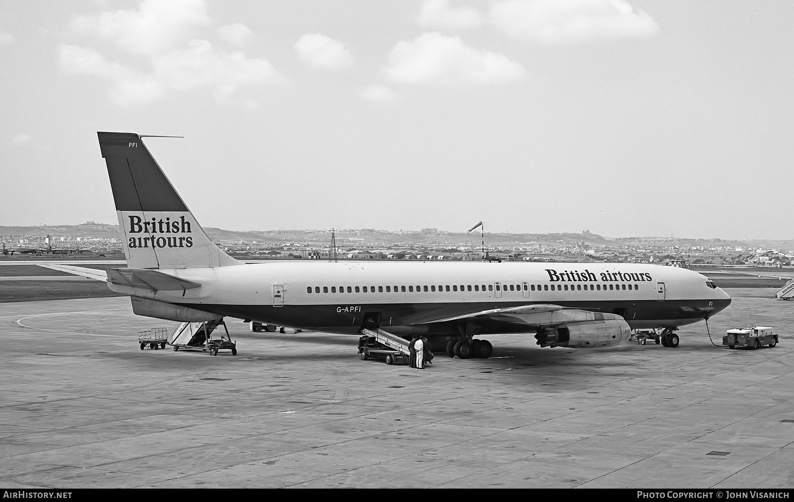 Aircraft Photo of G-APFI | Boeing 707-436 | British Airtours | AirHistory.net #392174
