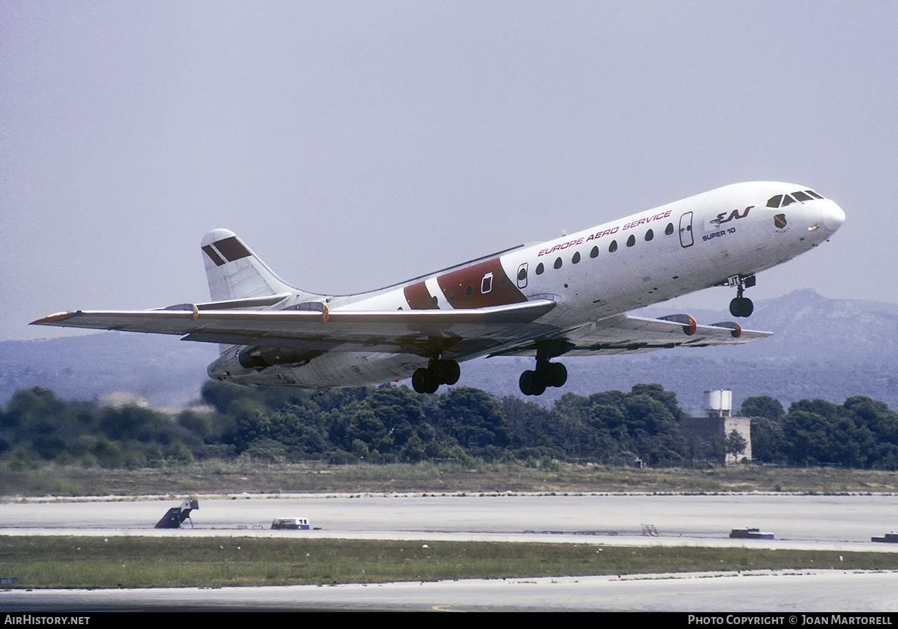 Aircraft Photo of F-GCJT | Sud SE-210 Caravelle 10B3 Super B | EAS - Europe Aero Service | AirHistory.net #392180