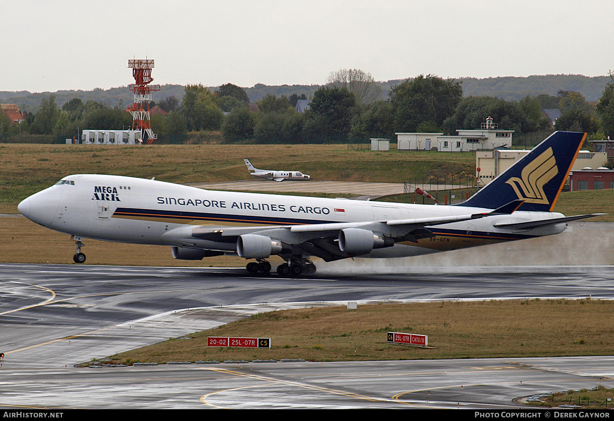 Aircraft Photo of 9V-SFN | Boeing 747-412F/SCD | Singapore Airlines Cargo | AirHistory.net #392191