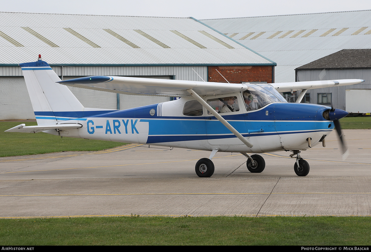 Aircraft Photo of G-ARYK | Cessna 172C Skyhawk | AirHistory.net #392200