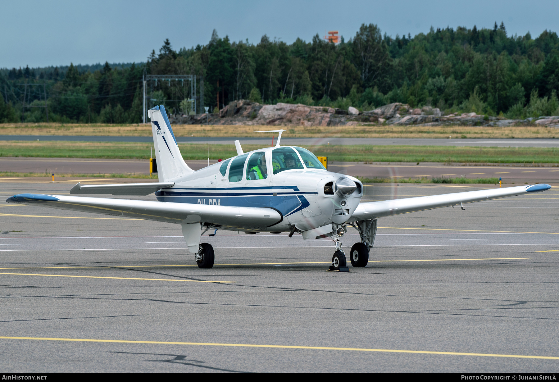 Aircraft Photo of OH-BDA | Beech B33 Debonair | AirHistory.net #392215