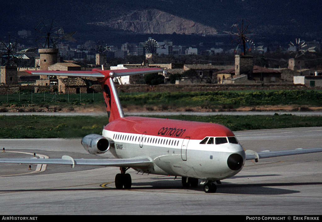 Aircraft Photo of G-AVOF | BAC 111-416EK One-Eleven | Cambrian Airways | AirHistory.net #392234