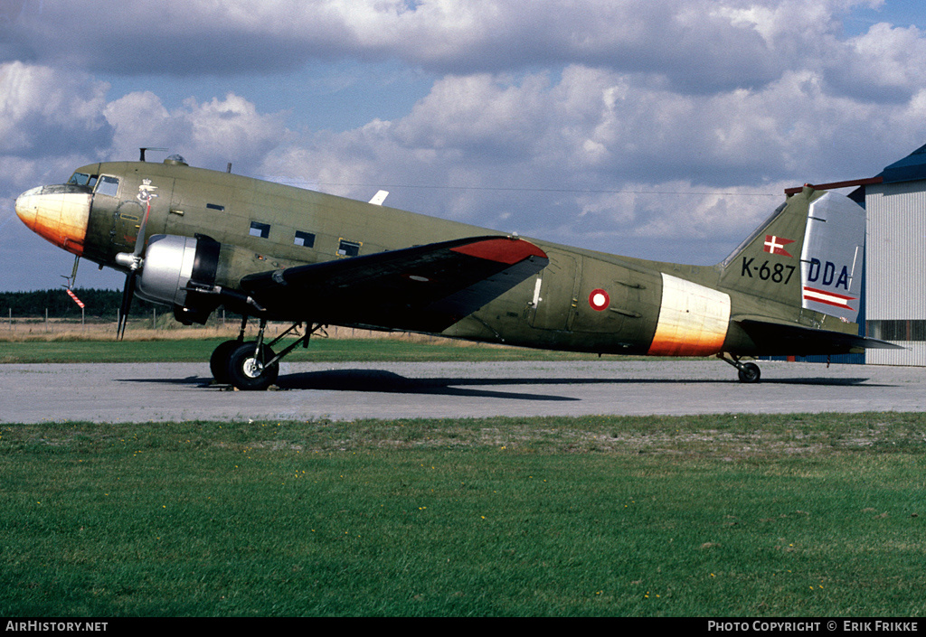 Aircraft Photo of K-687 | Douglas C-47A Skytrain | Denmark - Air Force | AirHistory.net #392238