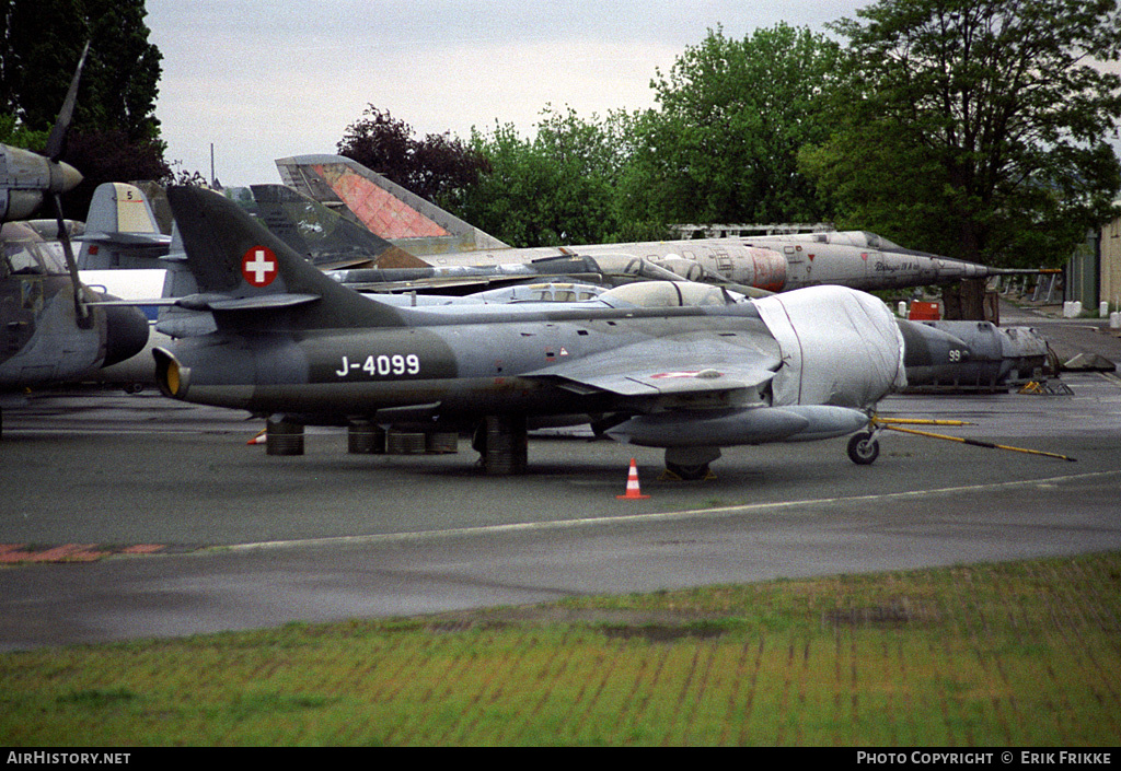 Aircraft Photo of J-4099 | Hawker Hunter F58 | Switzerland - Air Force | AirHistory.net #392239