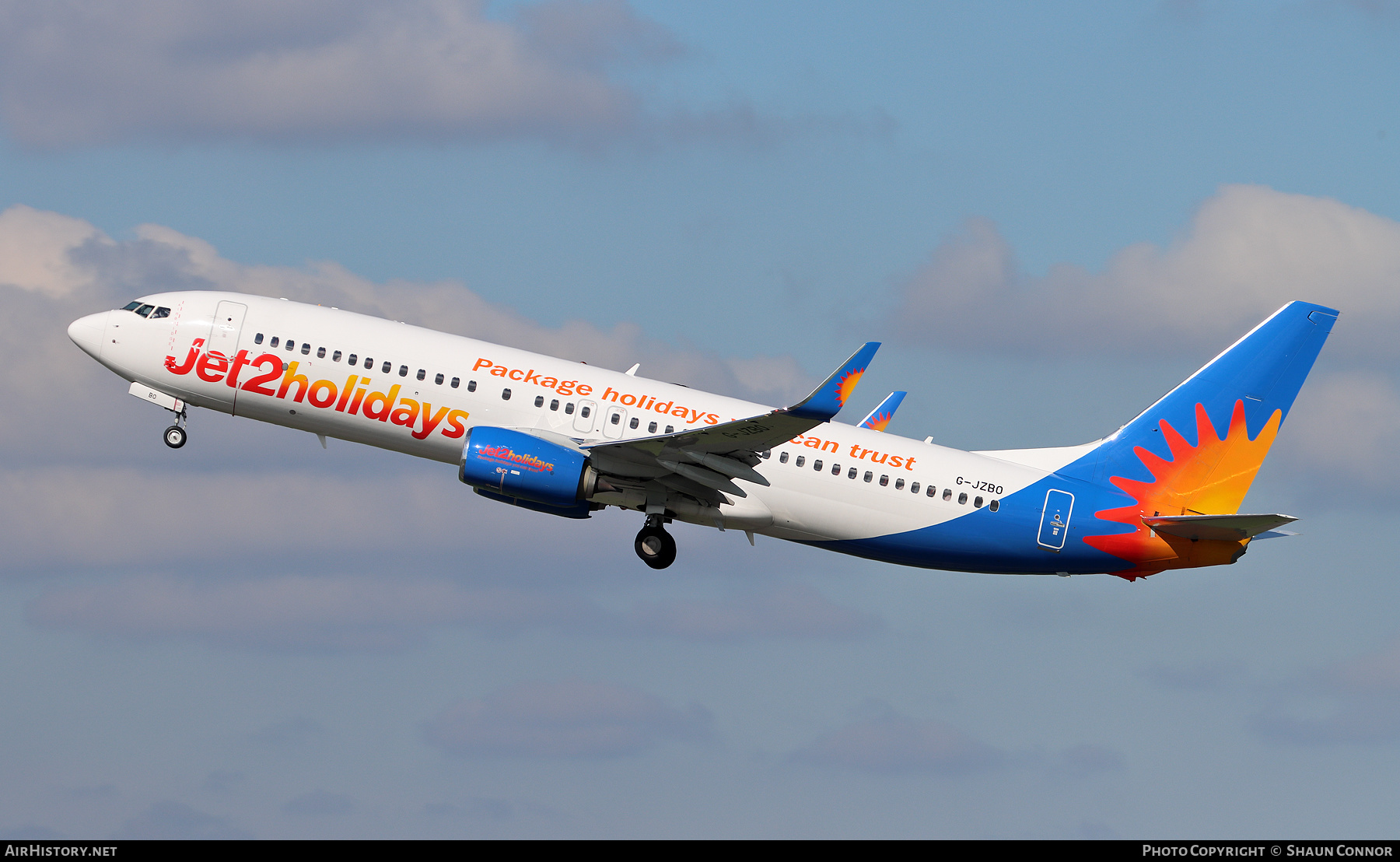 Aircraft Photo of G-JZBO | Boeing 737-800 | Jet2 Holidays | AirHistory.net #392247