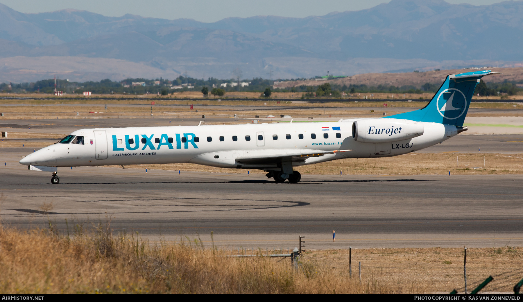 Aircraft Photo of LX-LGJ | Embraer ERJ-145LU (EMB-145LU) | Luxair | AirHistory.net #392269