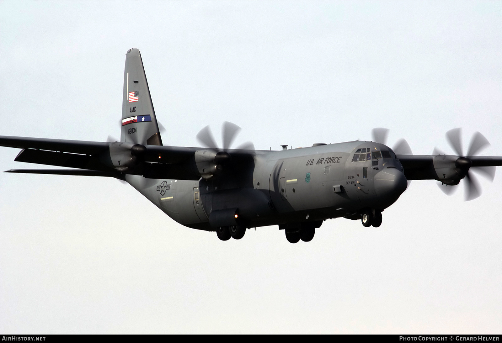 Aircraft Photo of 16-5834 / 65834 | Lockheed Martin C-130J-30 Hercules | USA - Air Force | AirHistory.net #392329