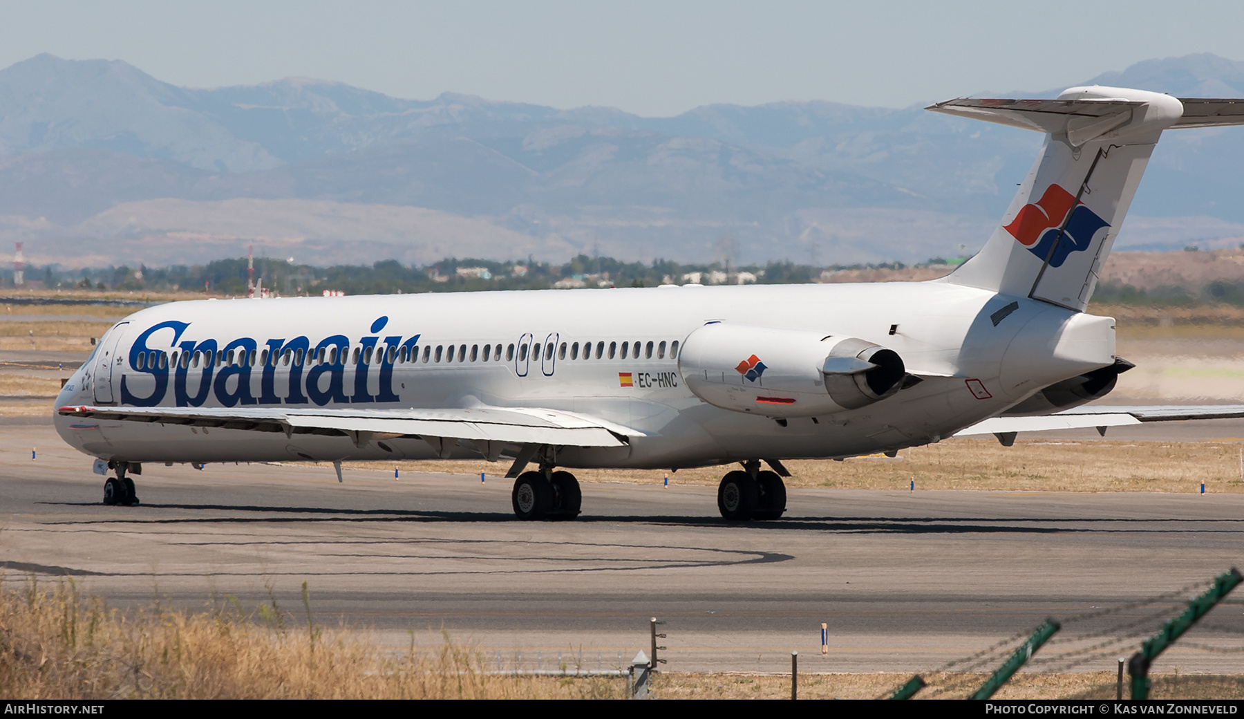 Aircraft Photo of EC-HNC | McDonnell Douglas MD-83 (DC-9-83) | Spanair | AirHistory.net #392331