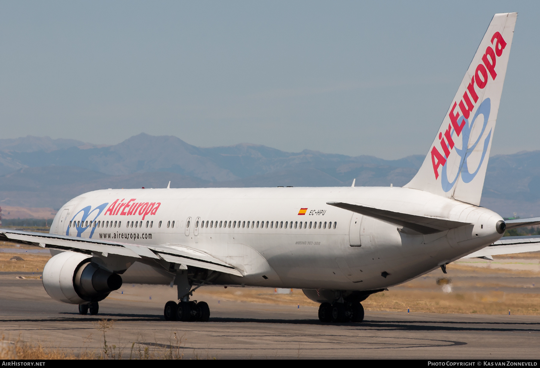 Aircraft Photo of EC-HPU | Boeing 767-3Q8/ER | Air Europa | AirHistory.net #392332