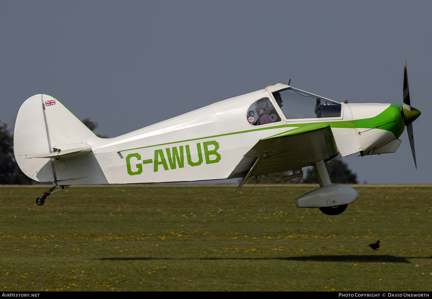 Aircraft Photo of G-AWUB | CAB GY-201 Minicab/Mod | AirHistory.net #392345