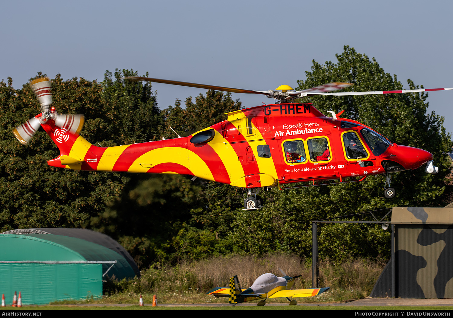 Aircraft Photo of G-HHEM | AgustaWestland AW-169 | Essex & Herts Air Ambulance | AirHistory.net #392376