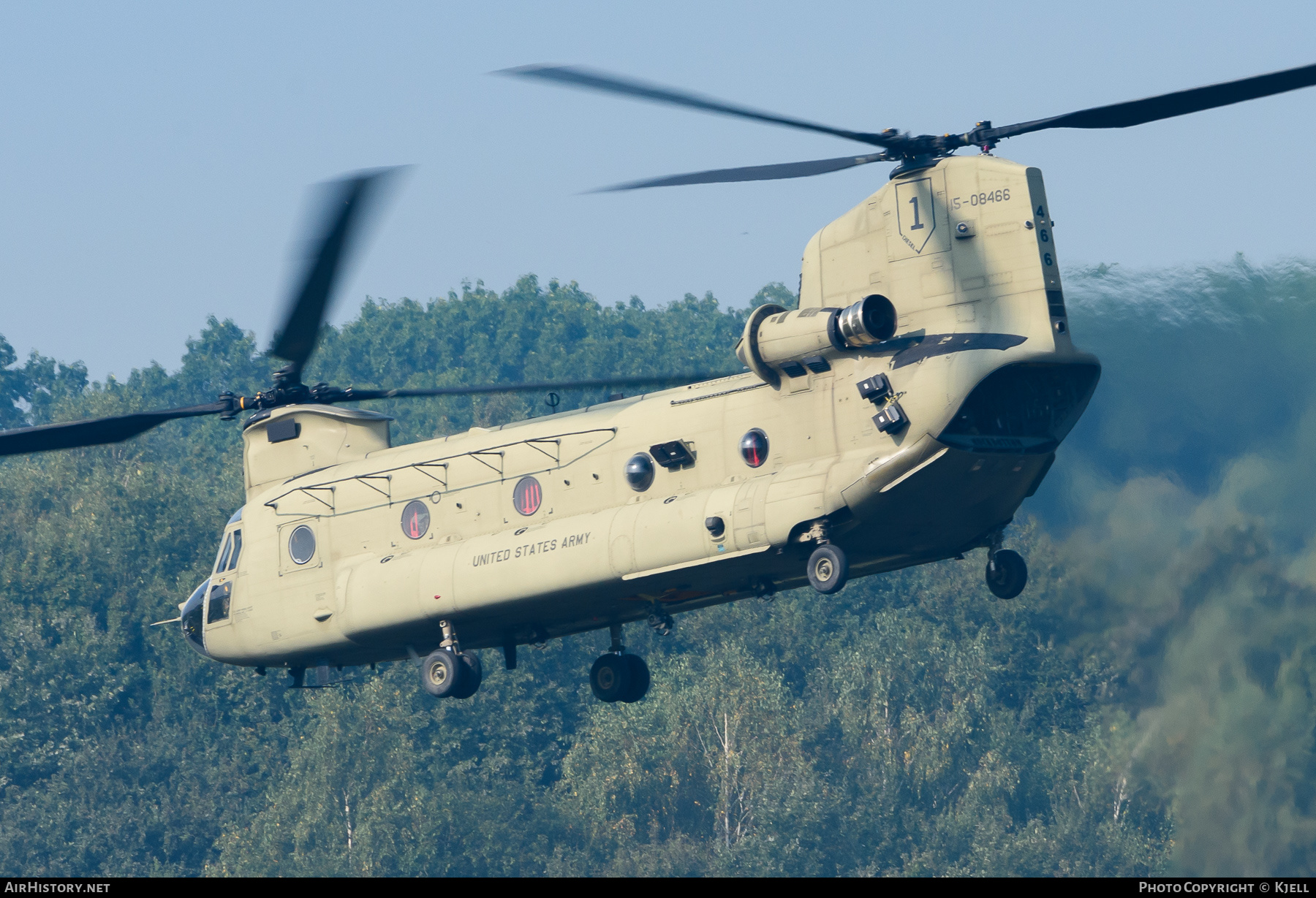 Aircraft Photo of 15-8466 / 15-08466 | Boeing CH-47F Chinook (414) | USA - Army | AirHistory.net #392382