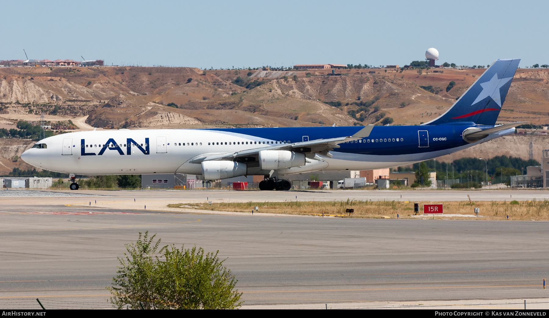 Aircraft Photo of CC-CQC | Airbus A340-313 | LAN Airlines - Línea Aérea Nacional | AirHistory.net #392385