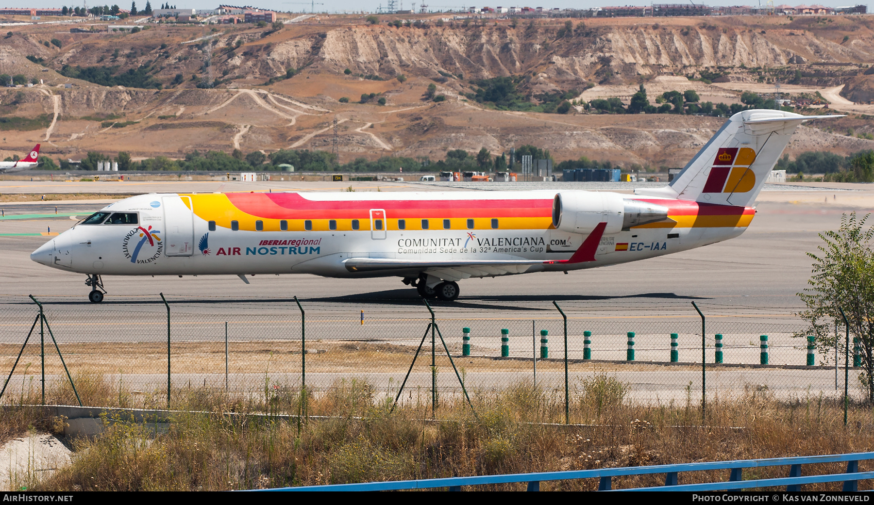 Aircraft Photo of EC-IAA | Bombardier CRJ-200ER (CL-600-2B19) | Air Nostrum | AirHistory.net #392404
