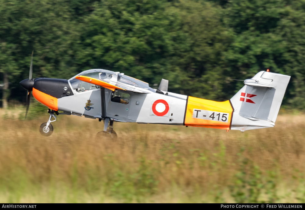 Aircraft Photo of T-415 | Saab T-17 Supporter | Denmark - Air Force | AirHistory.net #392417