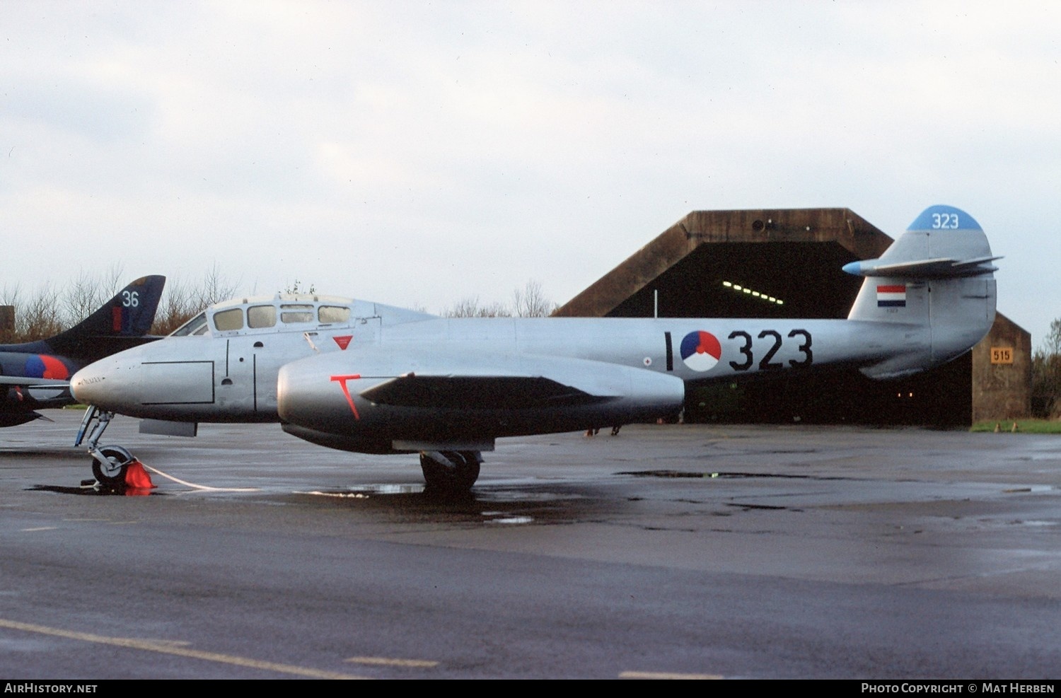 Aircraft Photo of I-323 | Gloster Meteor T7 | Netherlands - Air Force | AirHistory.net #392431