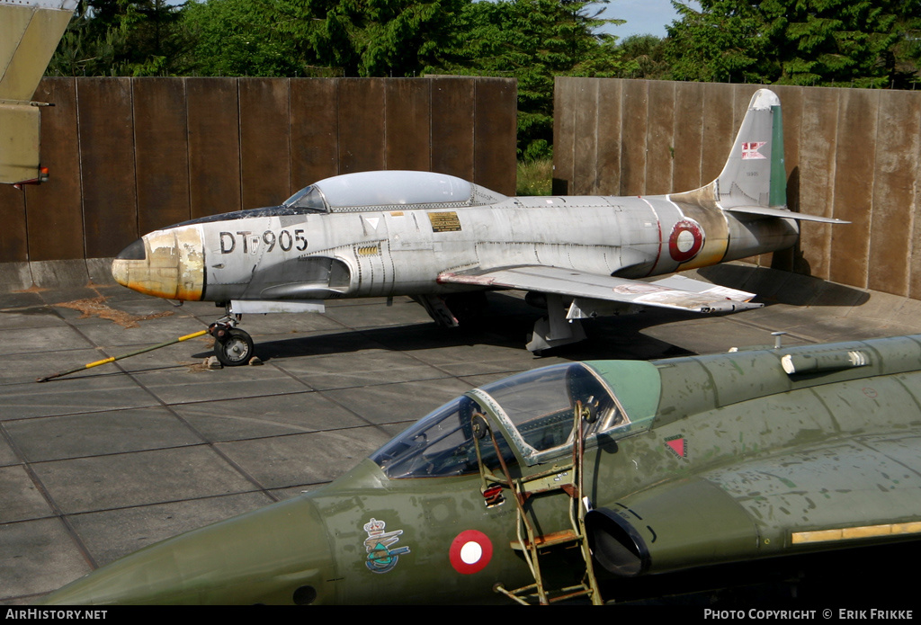 Aircraft Photo of DT-905 | Lockheed T-33A | Denmark - Air Force | AirHistory.net #392449